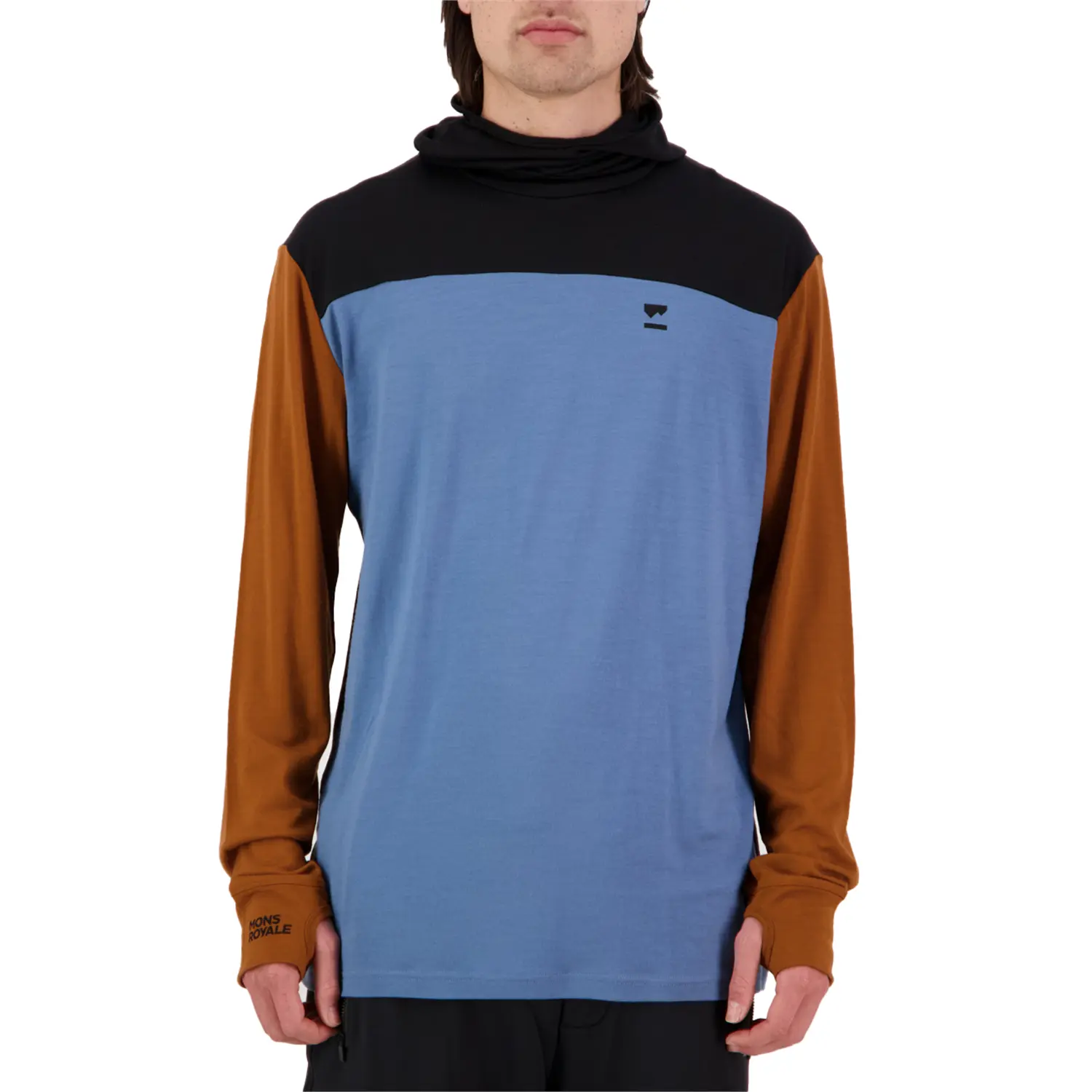 

Худи MONS ROYALE Yotei Powder Long-Sleeve, цвет Retro Valley