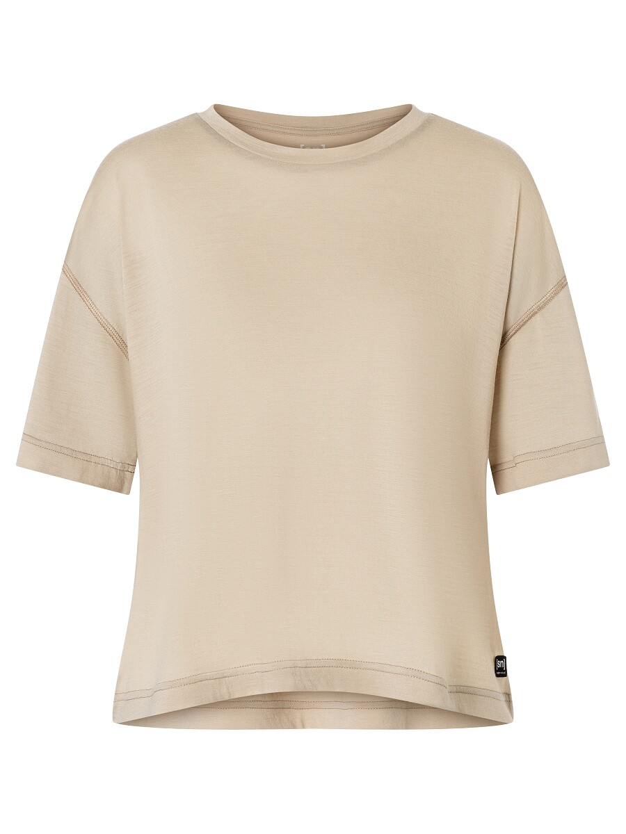 

Футболка super.natural Merino, бежевый