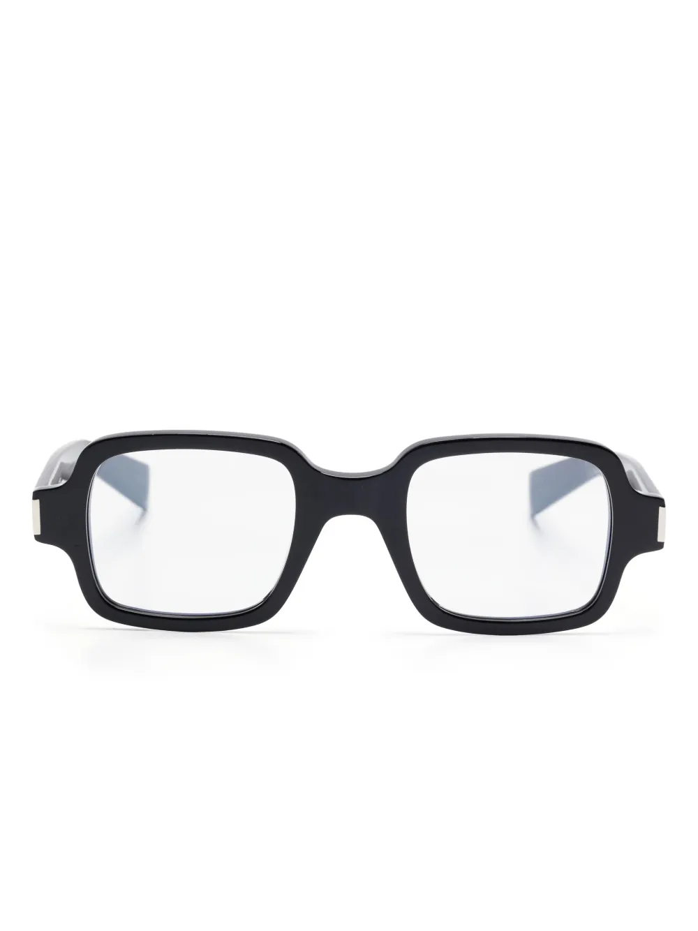 

Очки в прямоугольной оправе Saint Laurent, черный