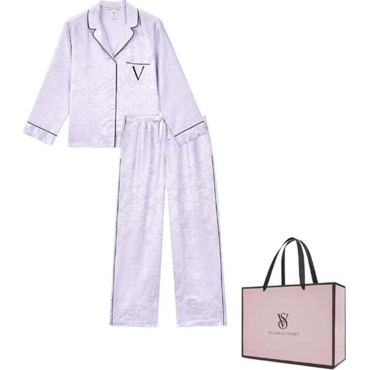 

Комплект пижамы унисекс светло-фиолетовый Victoria's Secret, Сумка для покупок