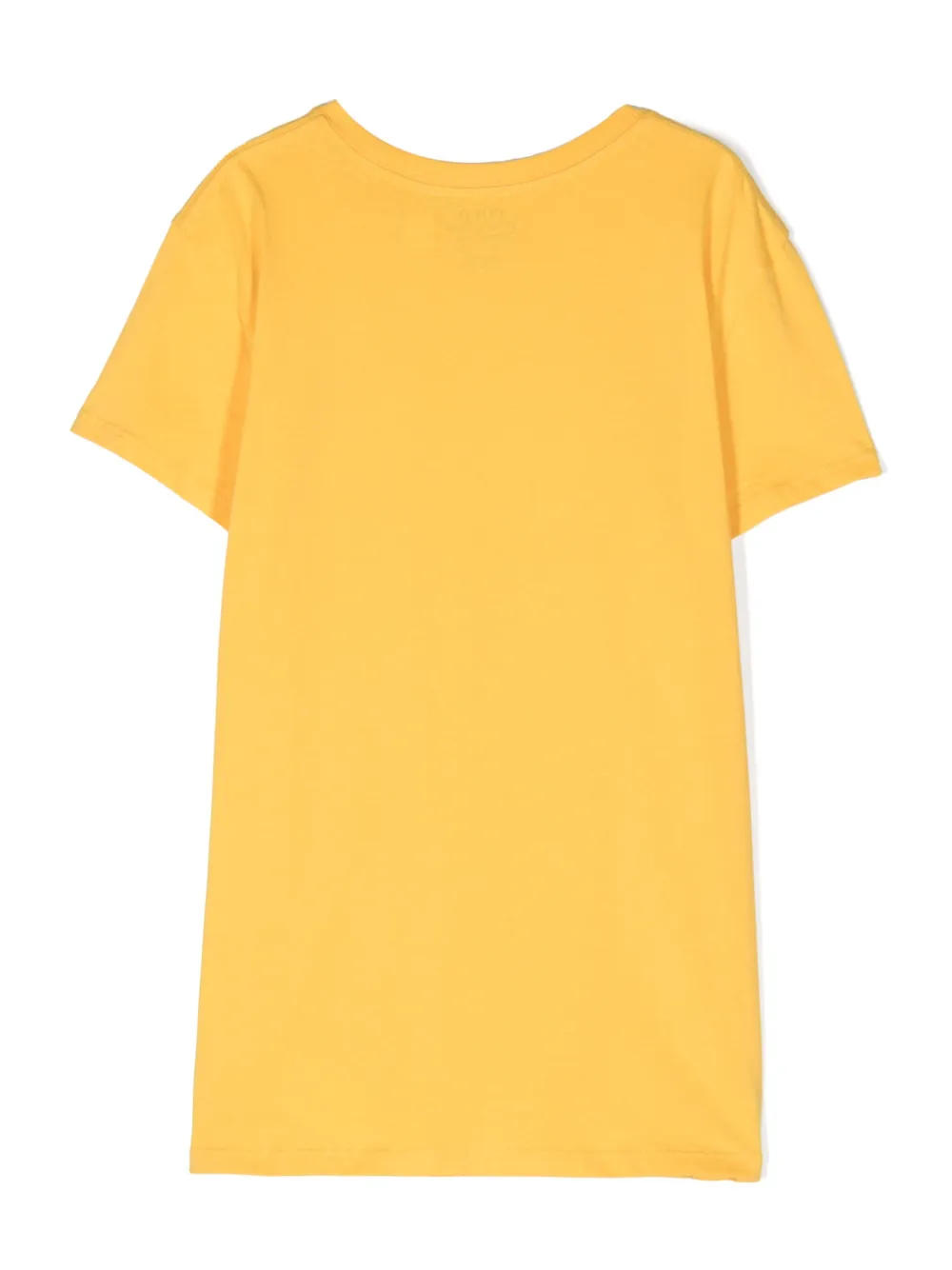Футболка с вышивкой Polo Pony Polo Ralph Lauren Kids, желтый — фото 2