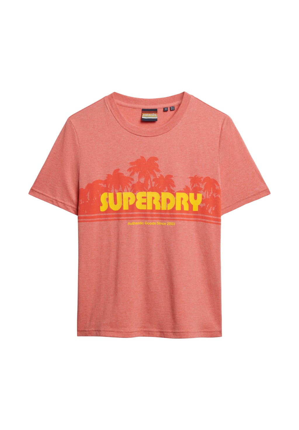 Футболка с принтом RELAXED Superdry, красный — фото 4