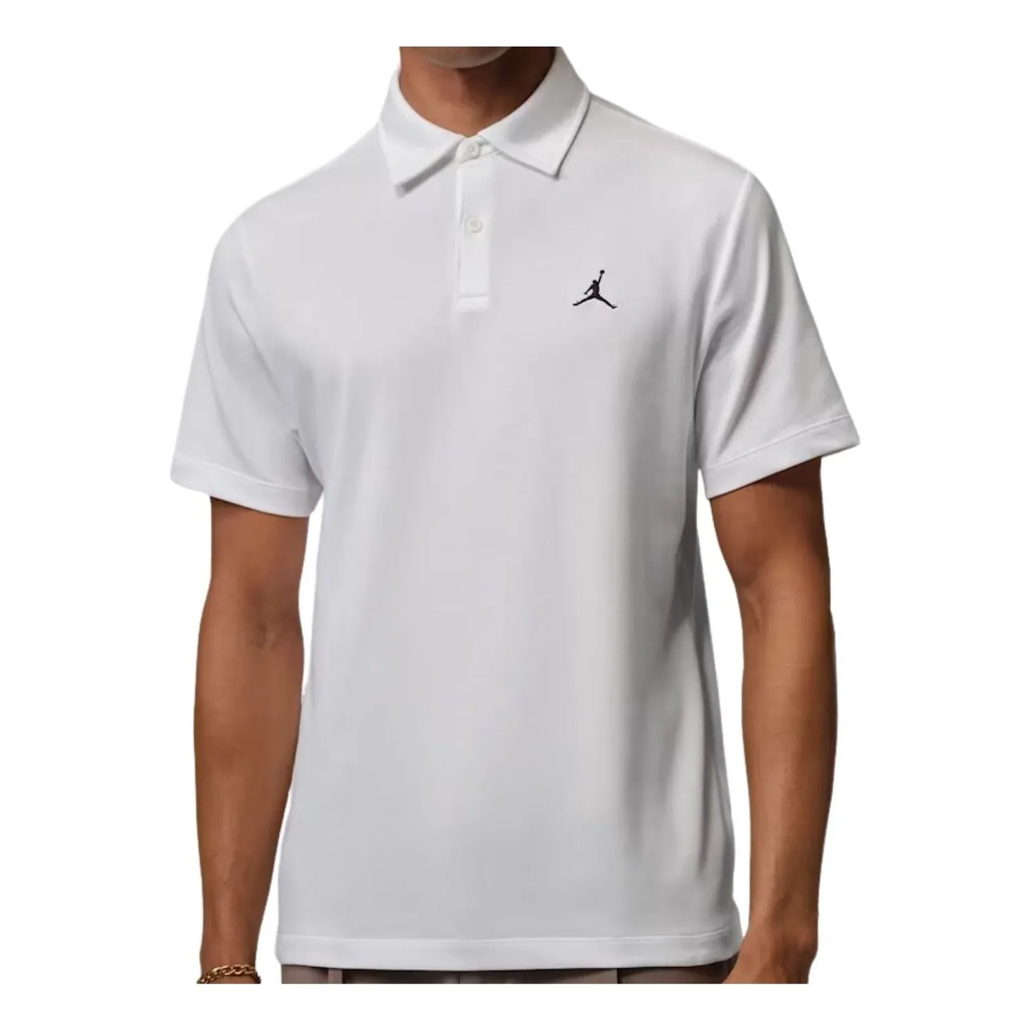 Поло Jordan Sports Dri-FIT 'White Black'