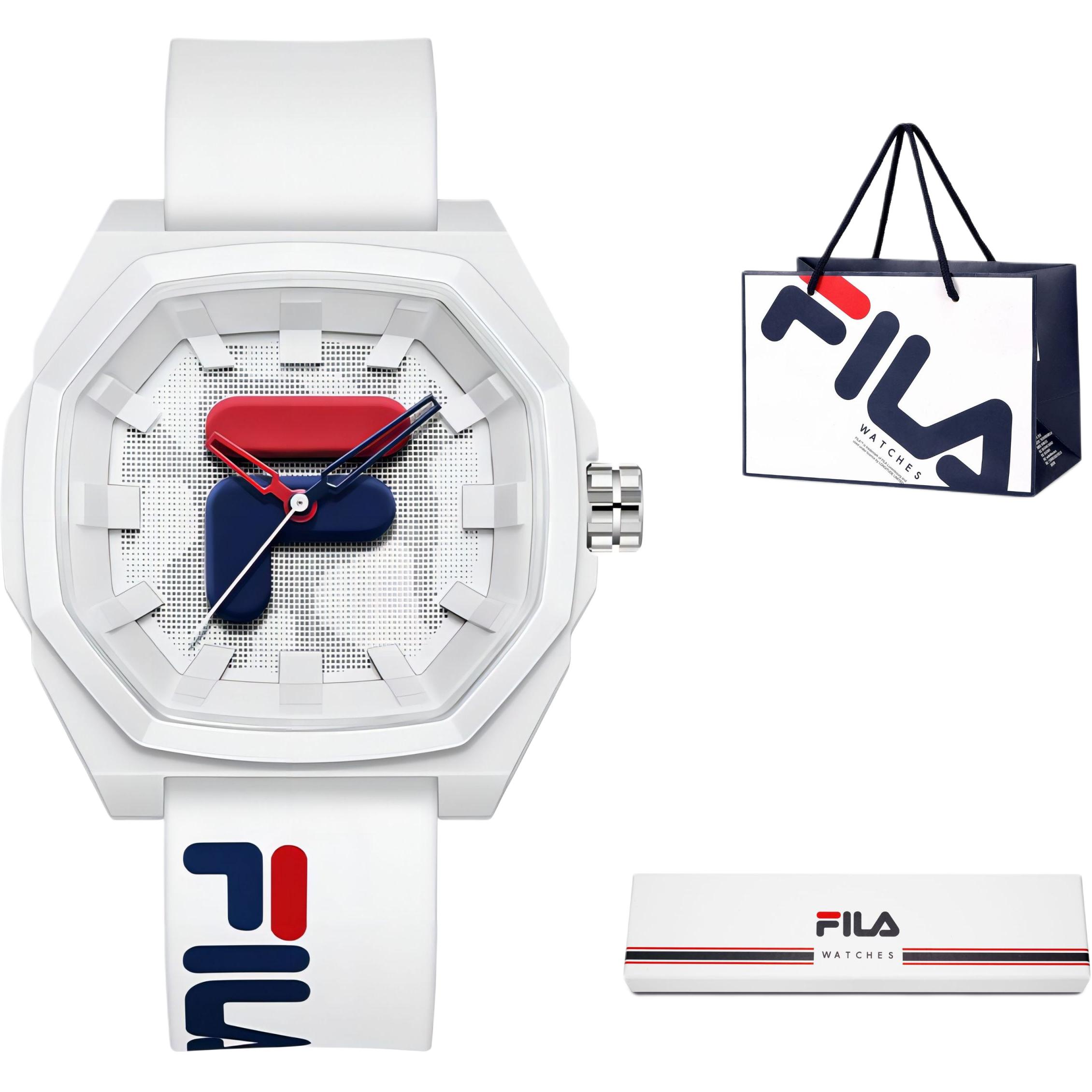 

FILA Часы Wrist Watch Quartz Movement White Dial Unisex, 6105-052