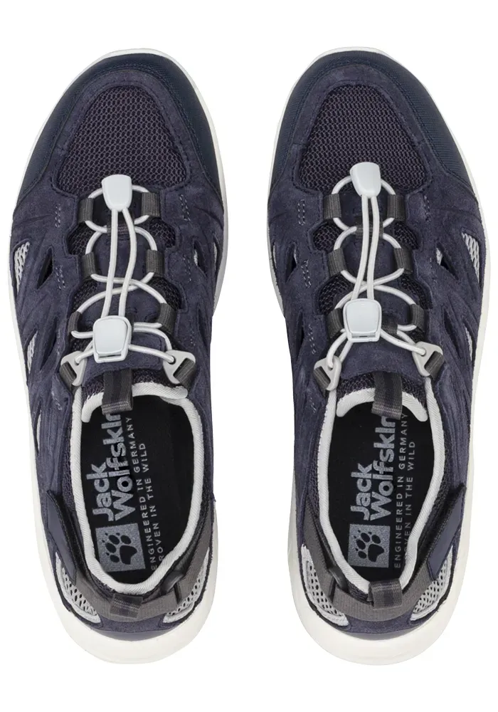 Кроссовки Jack Wolfskin "WOODLAND 2 HYBRID LOW W", цвет Grafit
