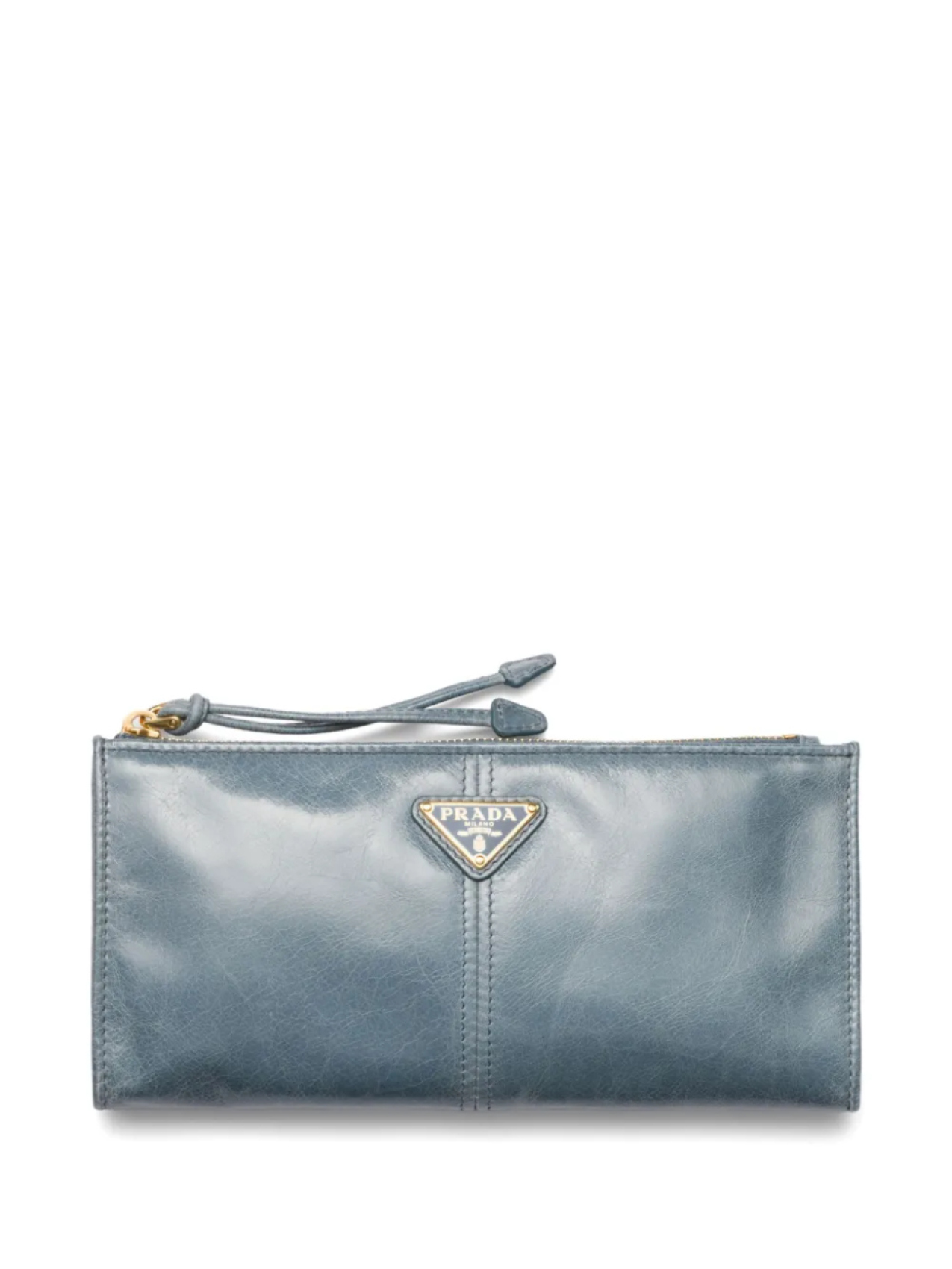 

Кошелек с логотипом Prada, синий