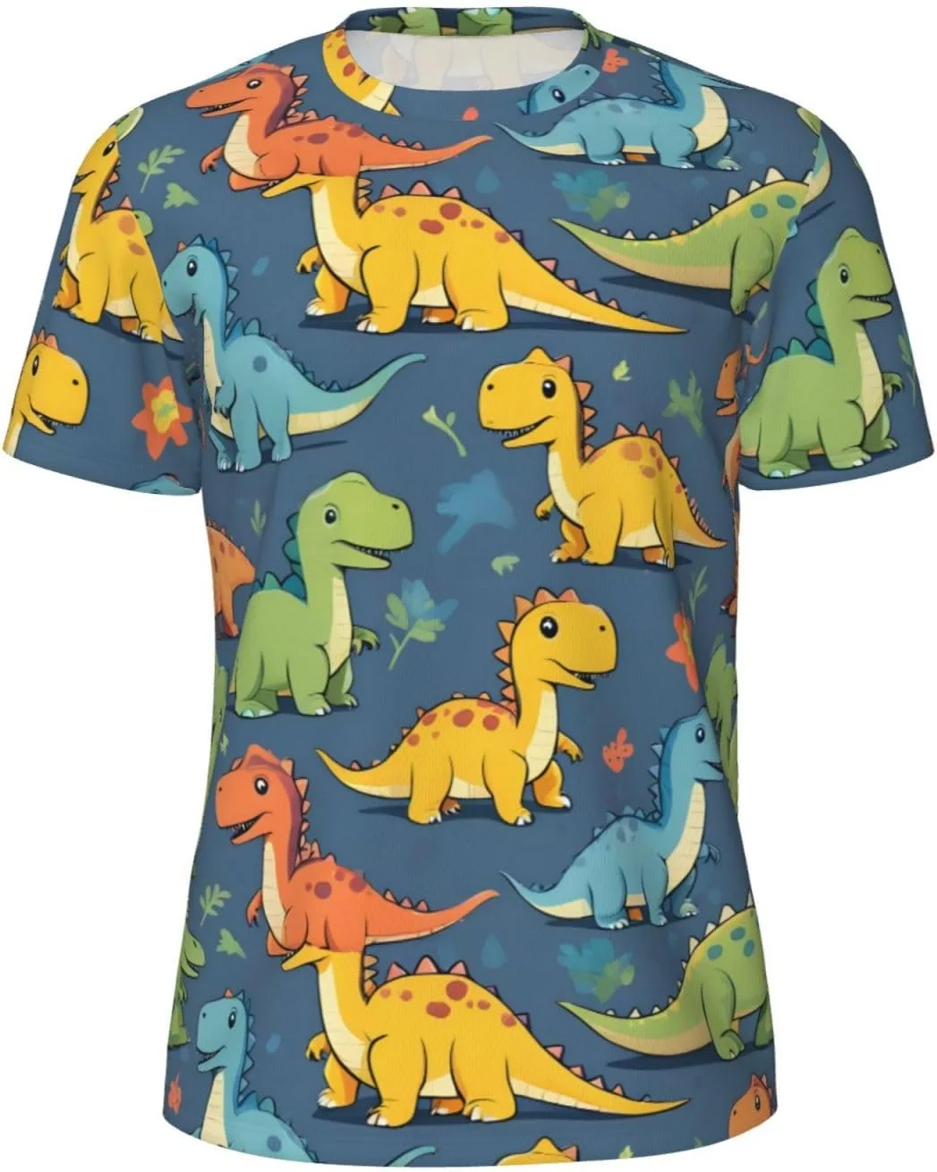 

Футболка мужская летняя с принтом динозавра SDFHU