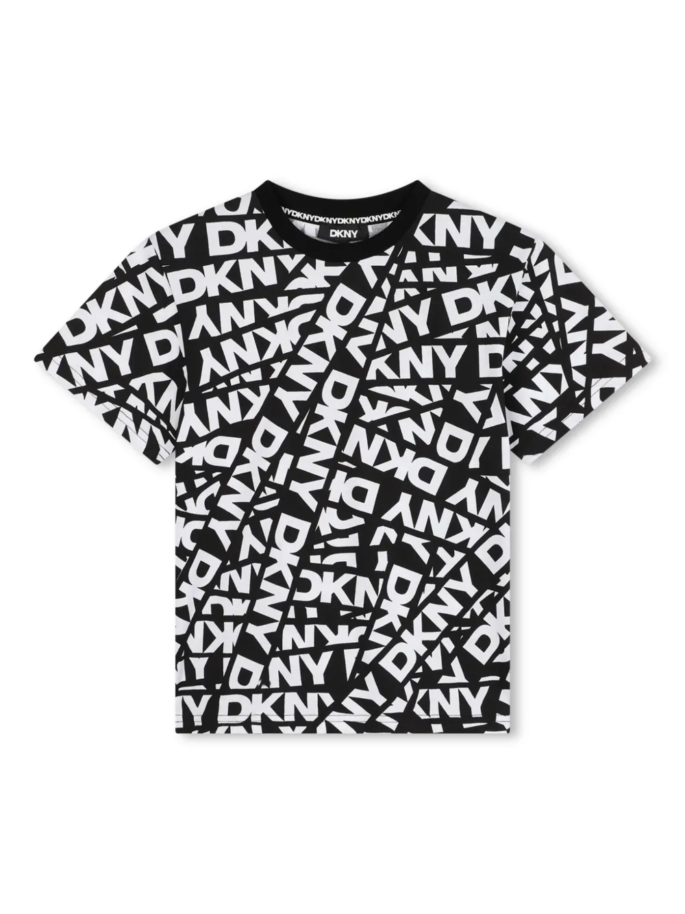 

Футболка с логотипом Dkny Kids, черный