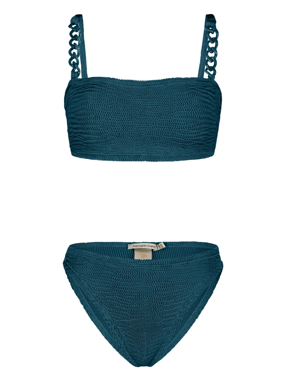 

Купальник "Penelope" с цепочками на бретельках Paramidonna, синий