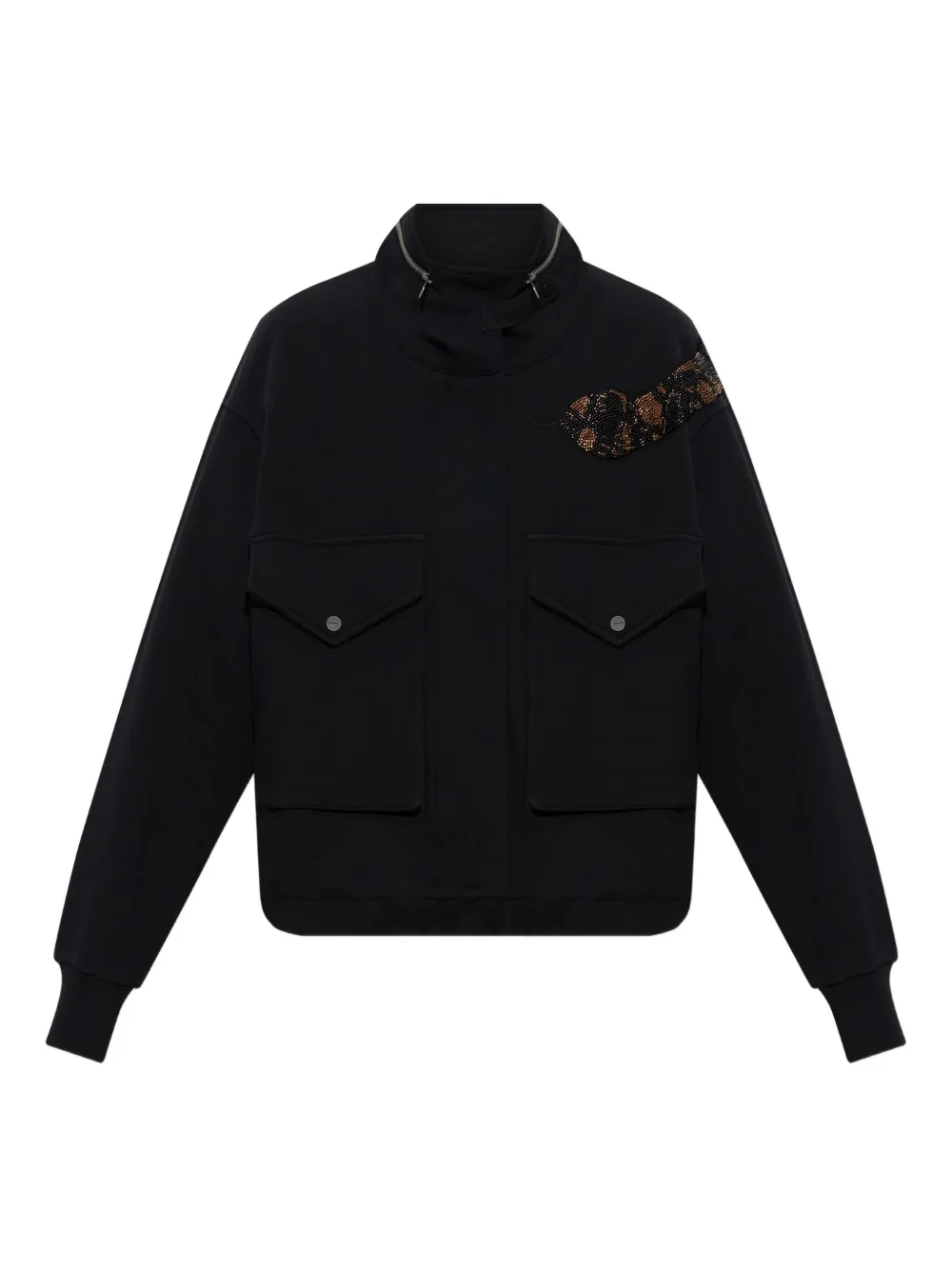 

Жакет Ourios Claire с бисером Allsaints, черный