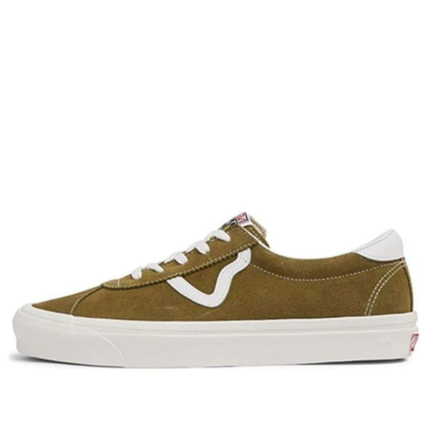 

Кроссовки style 73 dx anaheim factory og olive green Vans, зеленый