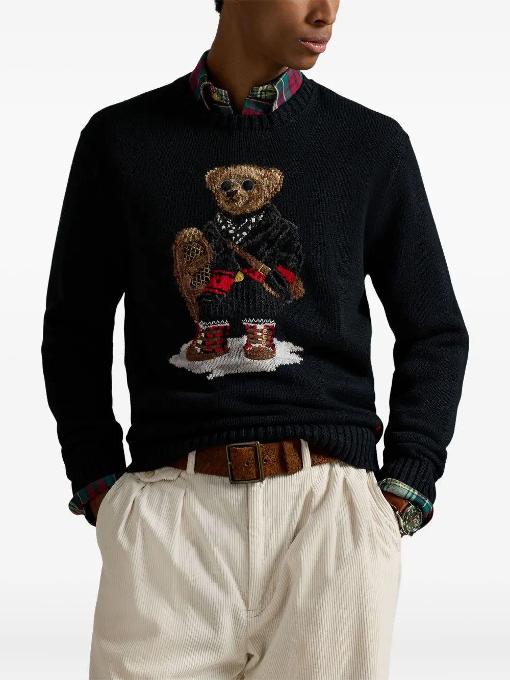 

Свитер с вышивкой Polo Bear POLO RALPH LAUREN, черный