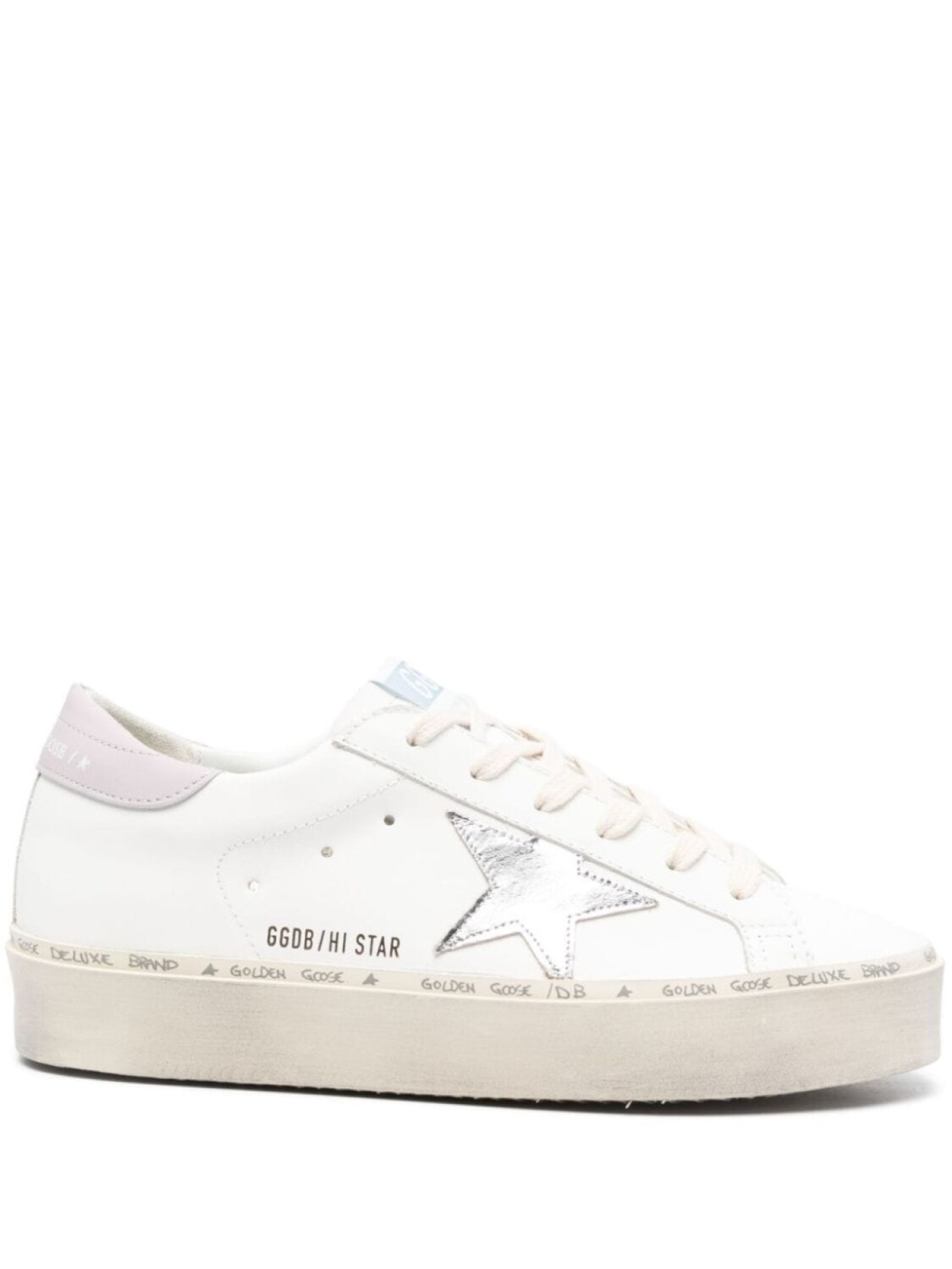 

Кроссовки Golden Goose Hi Star, белый