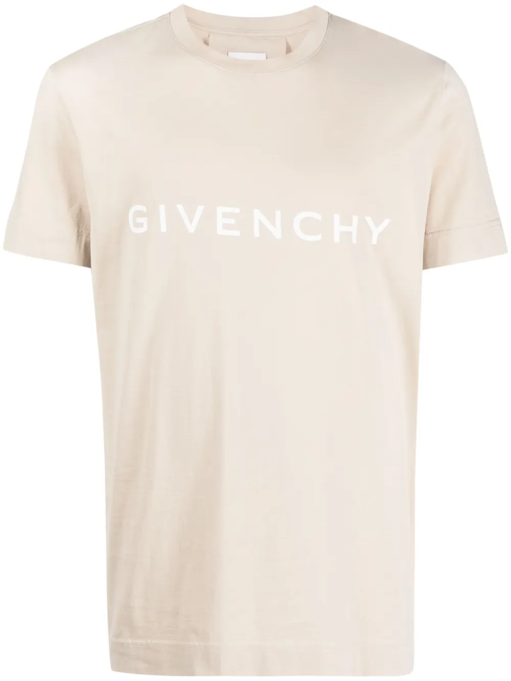 

Футболка с логотипом Givenchy, бежевый
