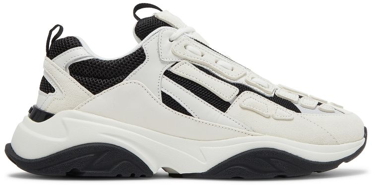 

Кроссовки Amiri Bone Runner 'Black White', черный