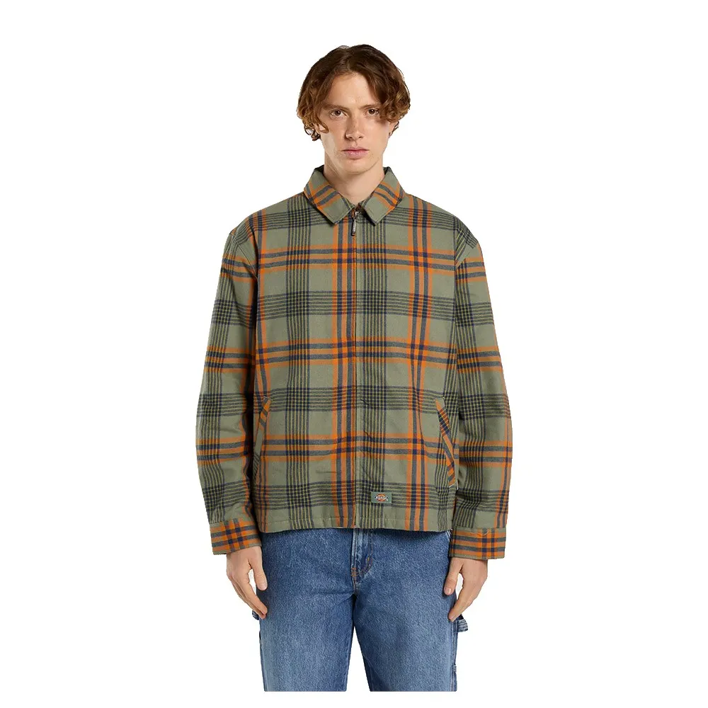 

Рубашка с длинным рукавом Dickies Petersburg Shacket, зеленый