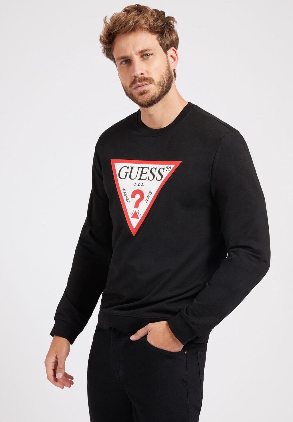 

Толстовка Guess, черный