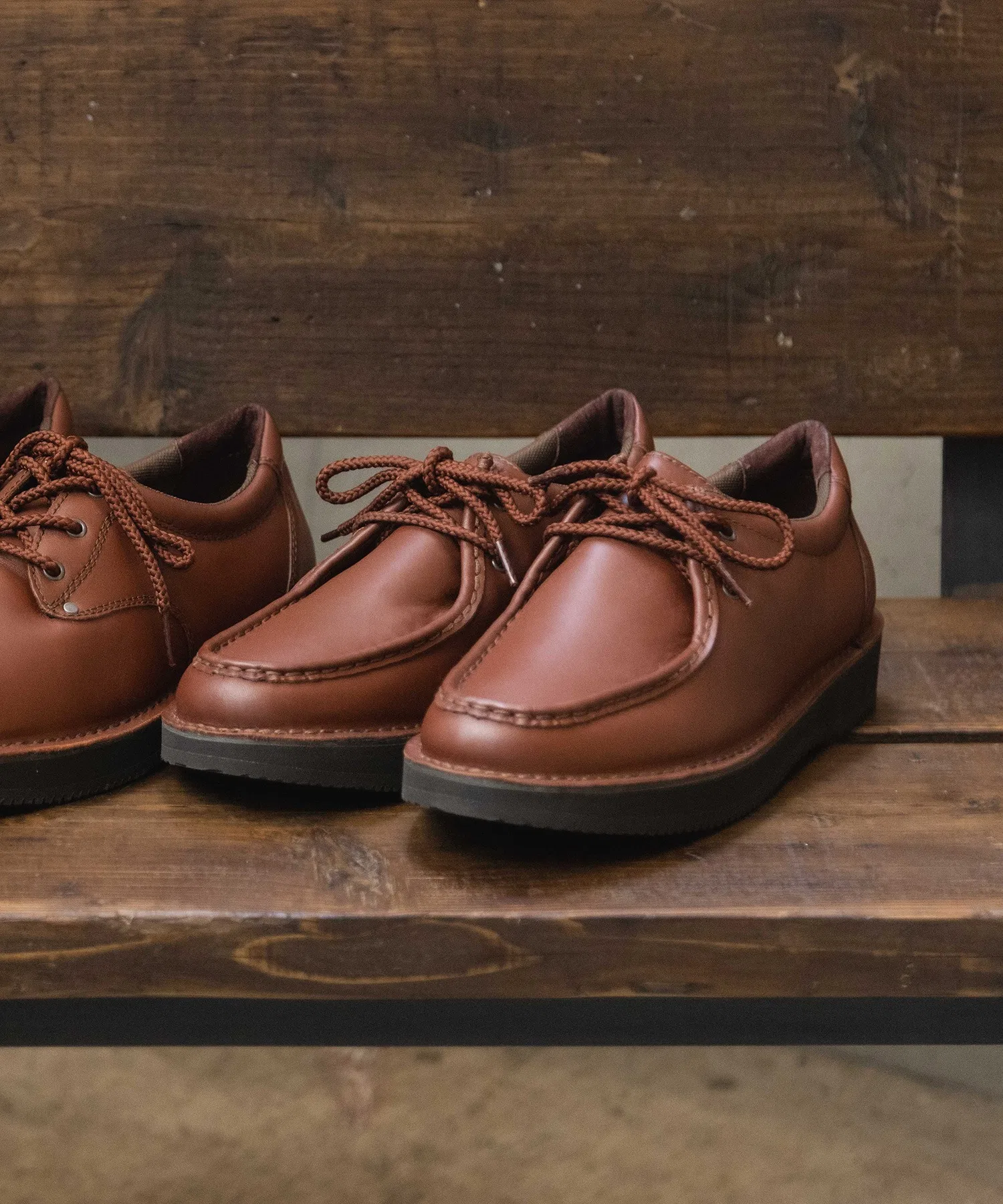 Мужские кожаные туфли ROCKPORT チロリアン коричневые