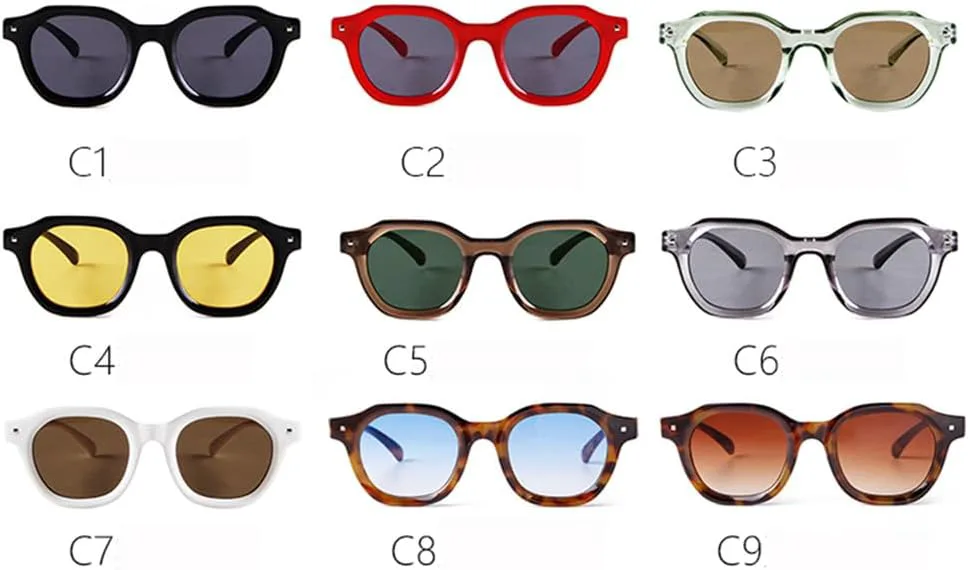 

Солнцезащитные очки с желтыми линзами для женщин и мужчин, солнцезащитные очки с градиентными синими линзами для женщин, защита от ультрафиолета UV400 VFDHN, C3