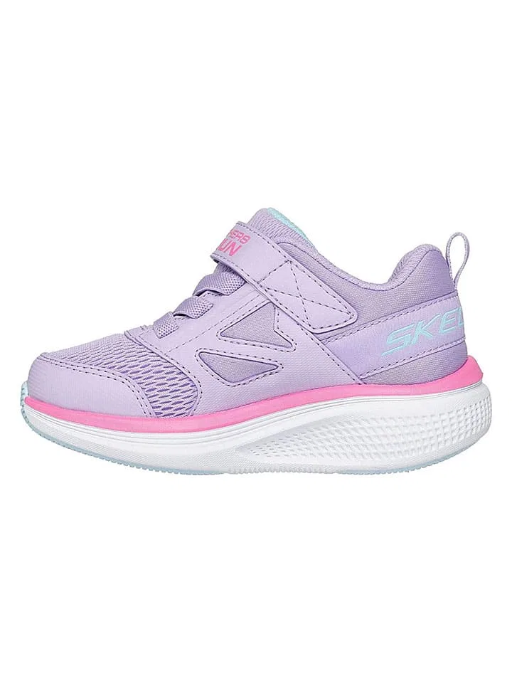 Сникерсы с дышащим верхом Skechers лиловые — фото 2