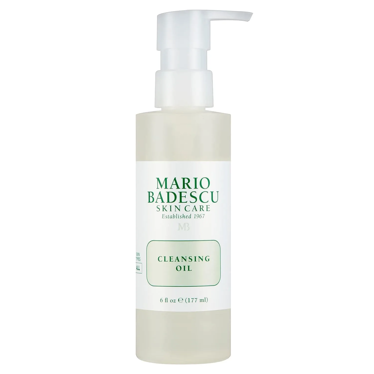 Набор для двойного очищения кожи Mario Badescu - очищающее масло и нежная пенка для умывания для всех типов кожи - легкое масло для снятия макияжа и средство для глубокого очищения лица, Black — фото 3