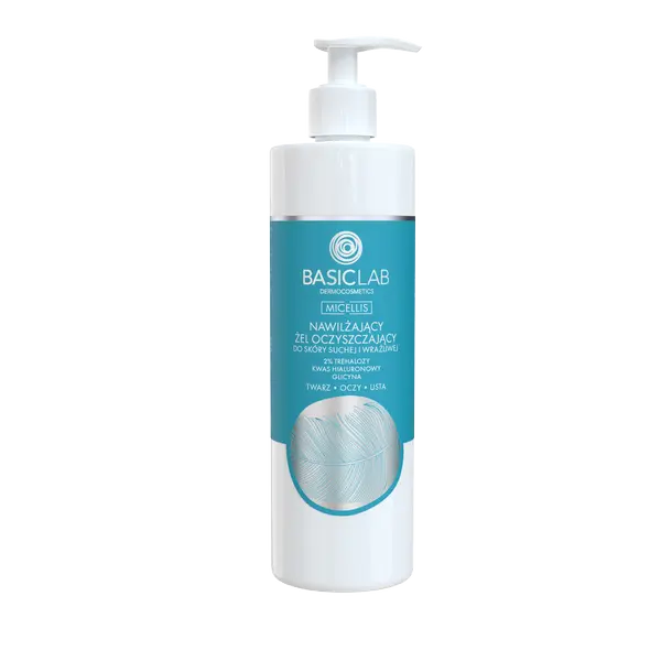 

Очищающий гель для сухой кожи лица Basiclab Micellar, 300 мл
