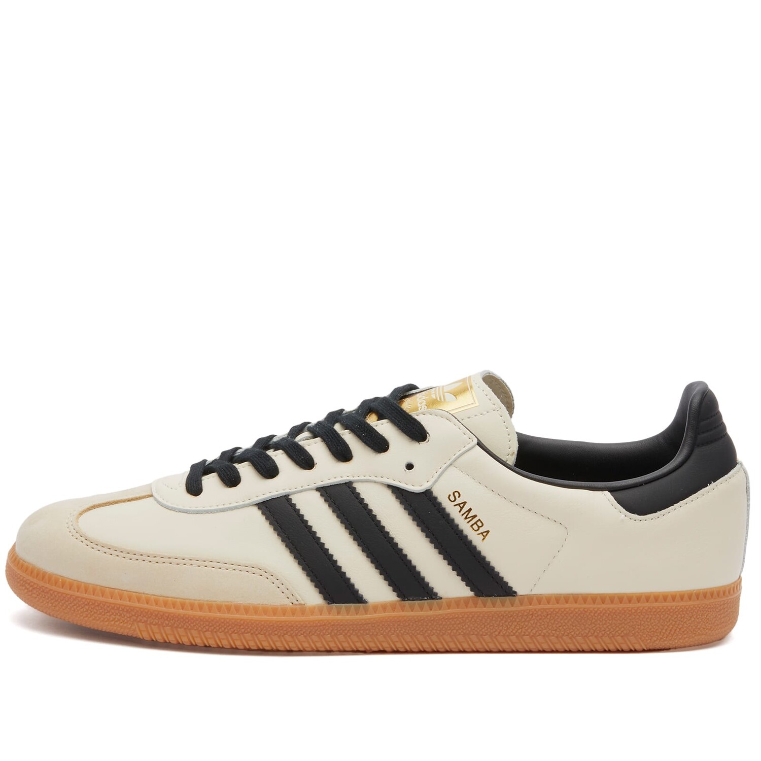 

Кроссовки Adidas Samba Og, цвет Cream White, Core Black & Sand Strata