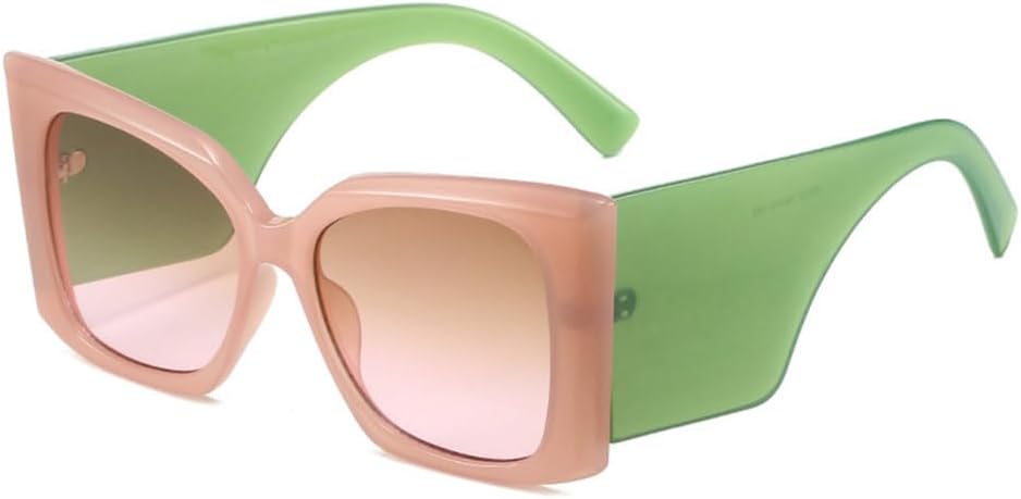 

Популярные квадратные солнцезащитные очки для женщин с широкими дужками, мужские дорожные очки, мужские и женские очки с защитой от УФ-излучения UV400, ретро, ​​роскошные LVTFCO, Pink