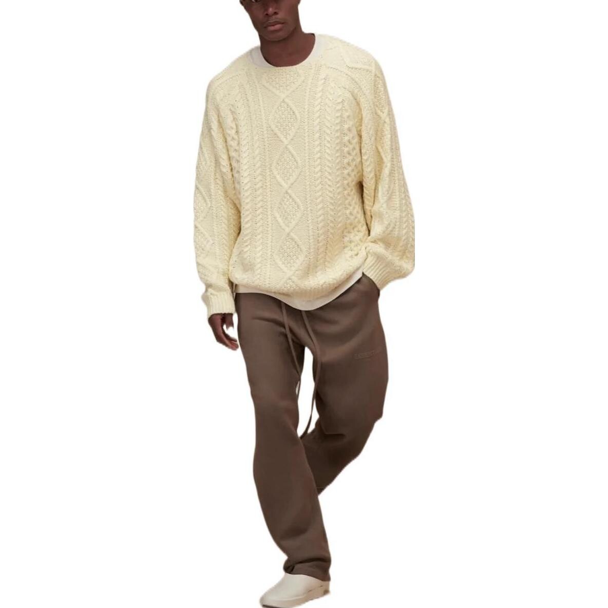 Свитер унисекс Канарейка Fear Of God Essentials, цвет Canary — фото 3