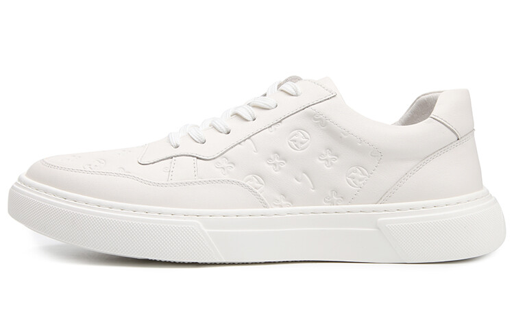 

Кроссовки Satchi Stylish Skateboarding Shoes Men Low-top White, белый