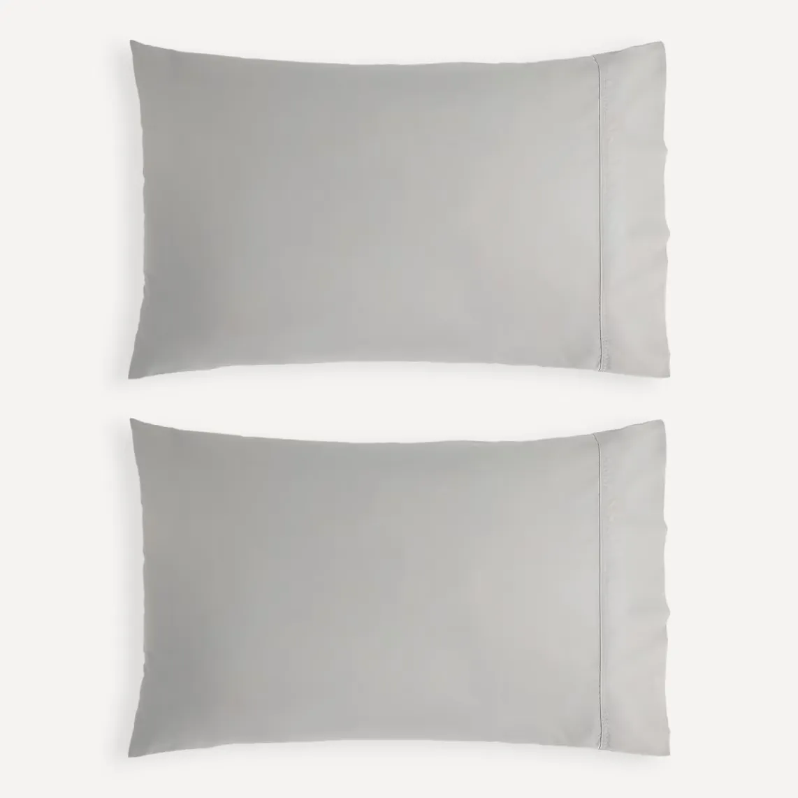 

Наволочка из хлопка Essential Percale 180 нитей El Corte Inglés, серый