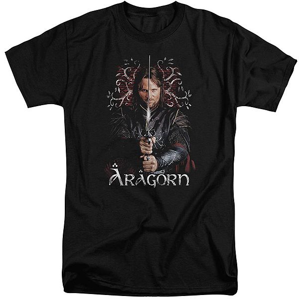 

Футболка Lord of the Rings Aragorn взрослая удлиненная Licensed Character