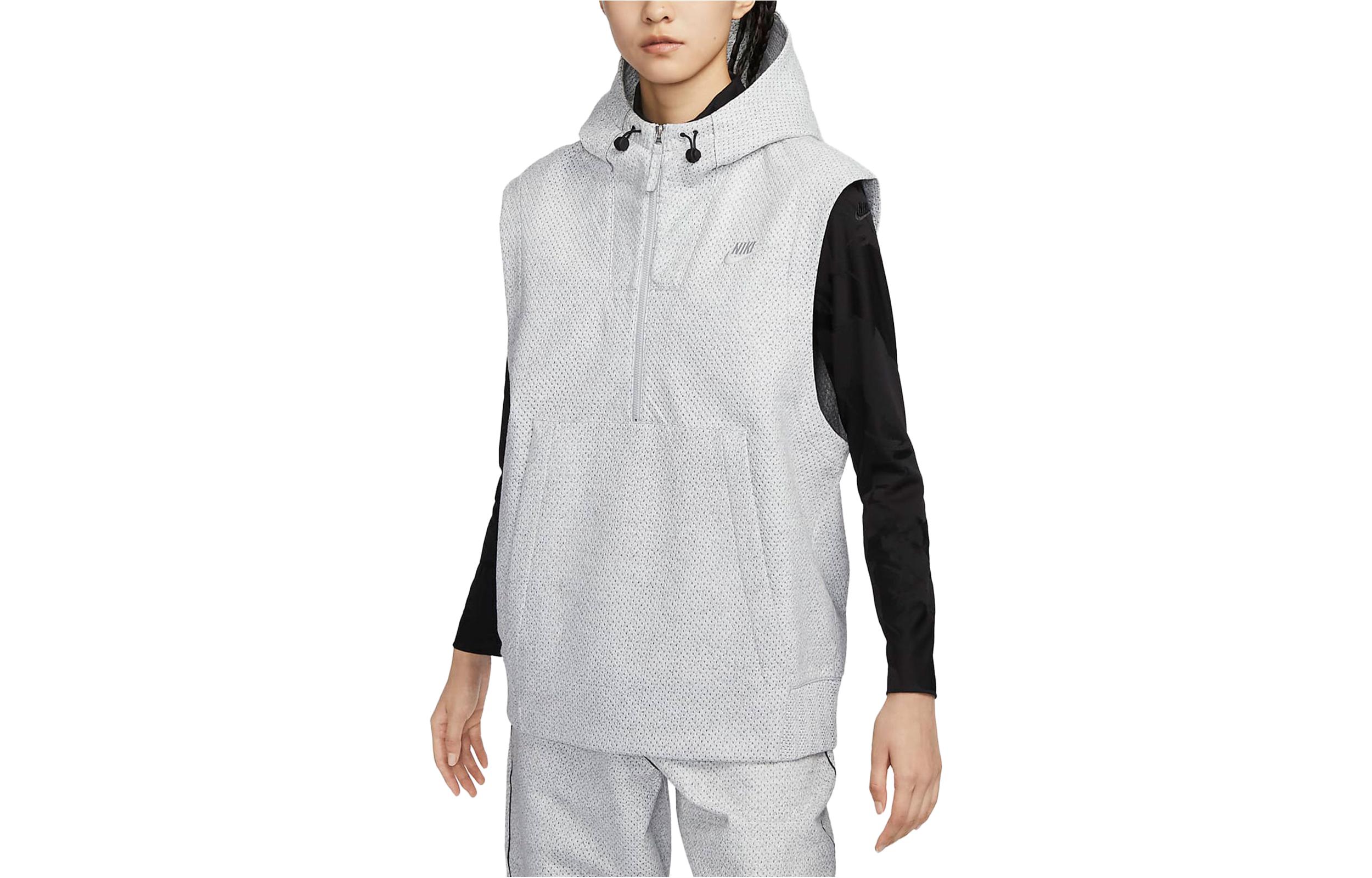 

Свитшот женские светло-дымчато-серые Nike, Light Smoke Gray