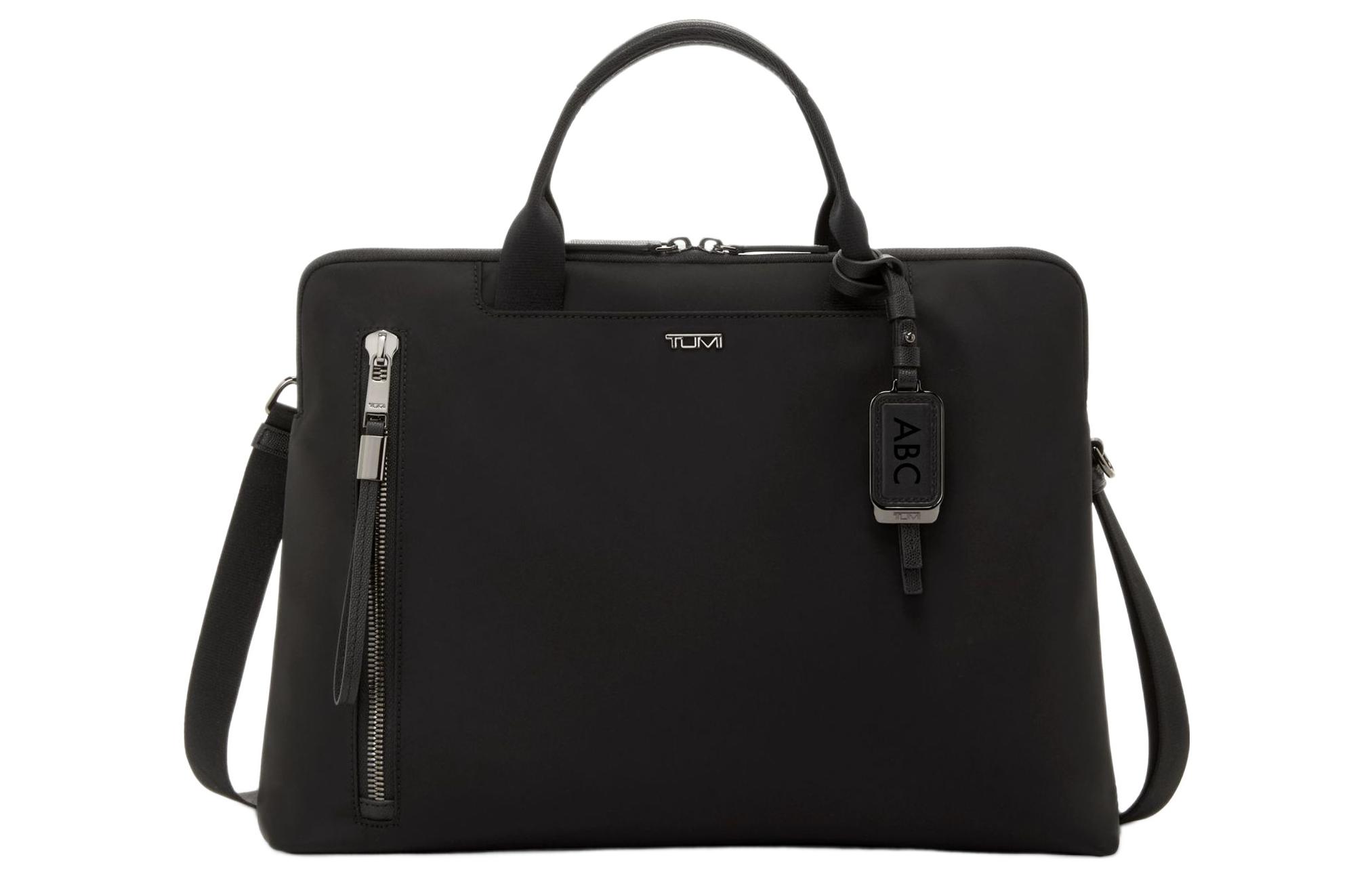 

TUMI Нейлоновая сумка для ноутбука через плечо унисекс черная