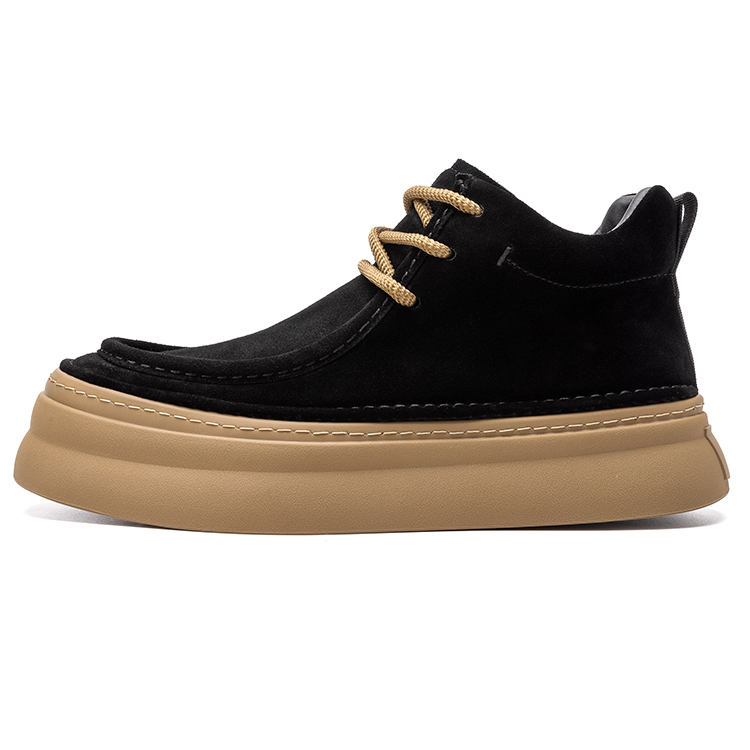 

TUATARA Мужские повседневные кроссовки Mid Top Ginger Yellow/Black - Black, цвет Black