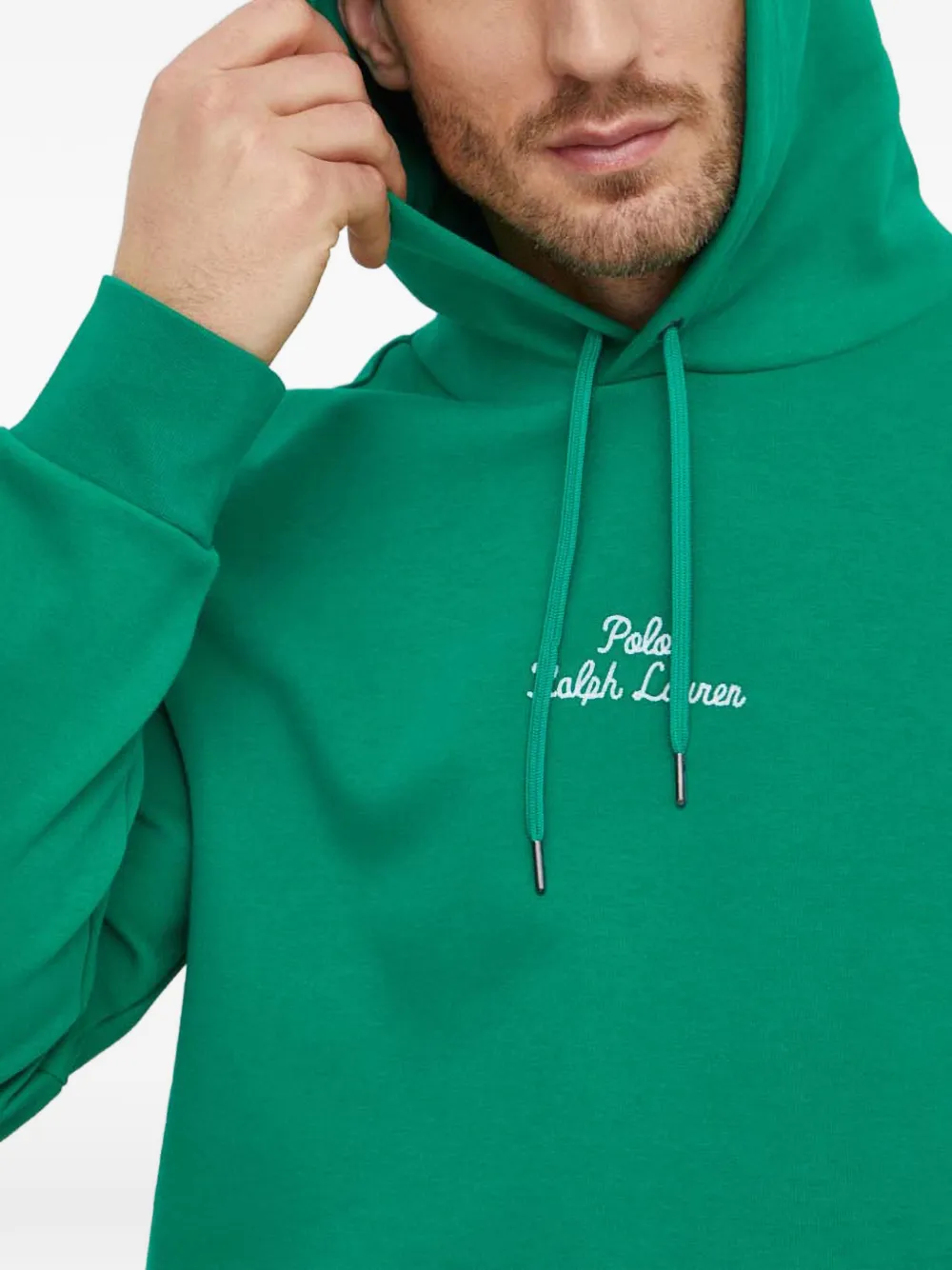 Худи с логотипом Polo Ralph Lauren, зеленый — фото 4