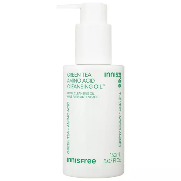 

Увлажняющее очищающее масло с аминокислотами зеленого чая Innisfree