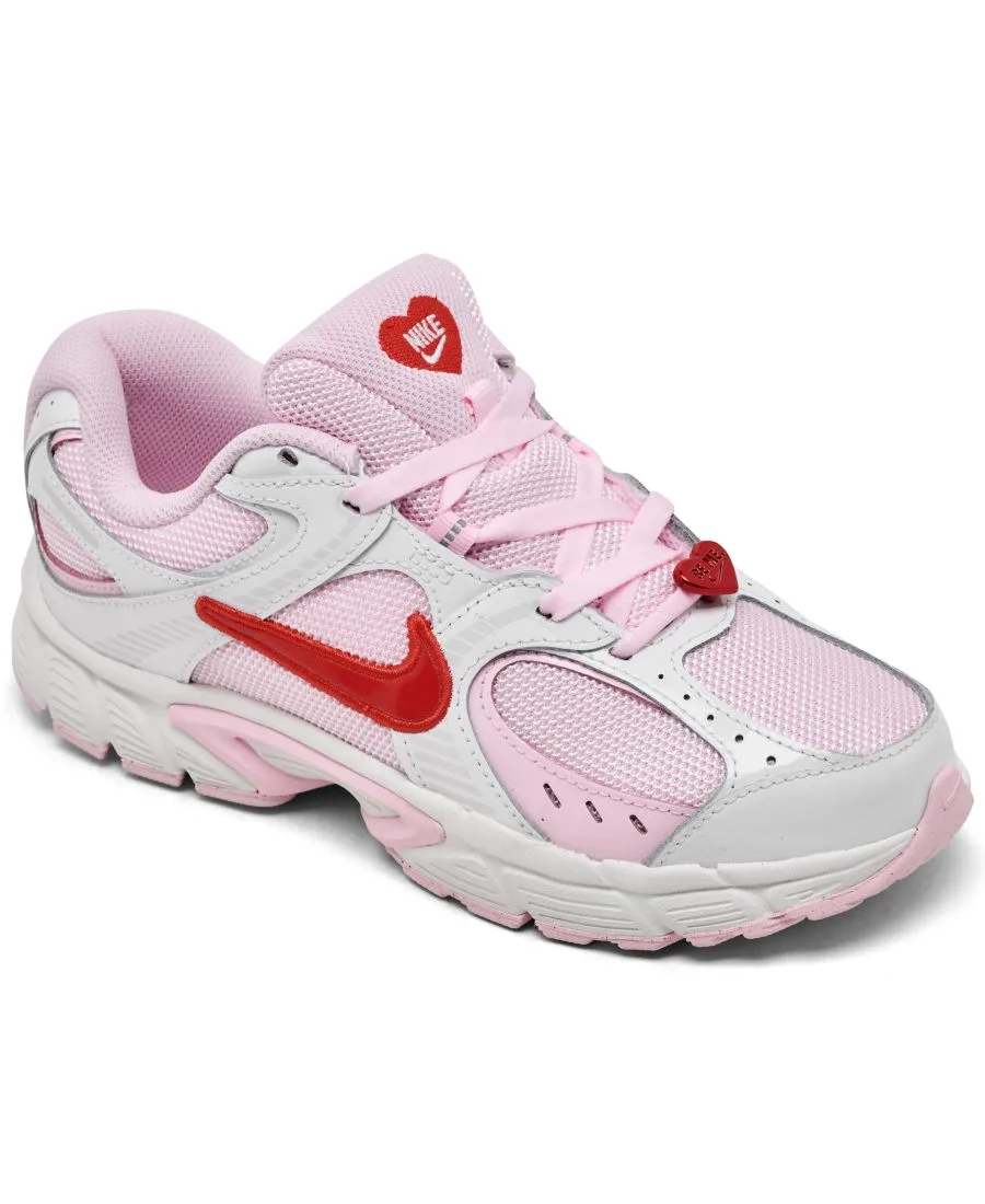 Детские повседневные кроссовки V5 RNR от Finish Line Nike, белый, розовый