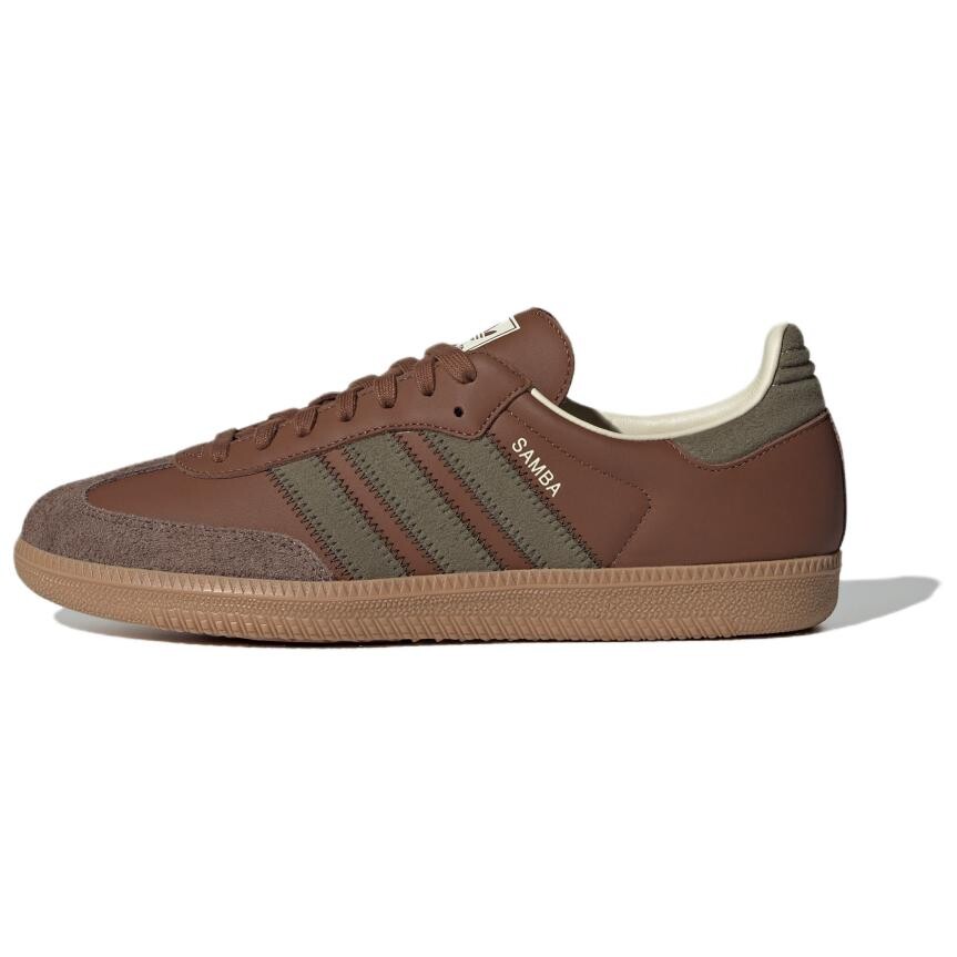 

Кроссовки Adidas Samba OG 'Brown Olive Strata', коричневый