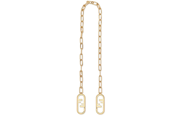 

FENDI Кабельное звено с логотипом, Gold
