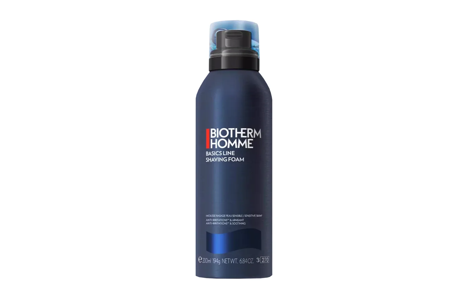BIOTHERM Мужская успокаивающая увлажняющая пена для бритья Smooth 200 мл, 200ml — фото 2