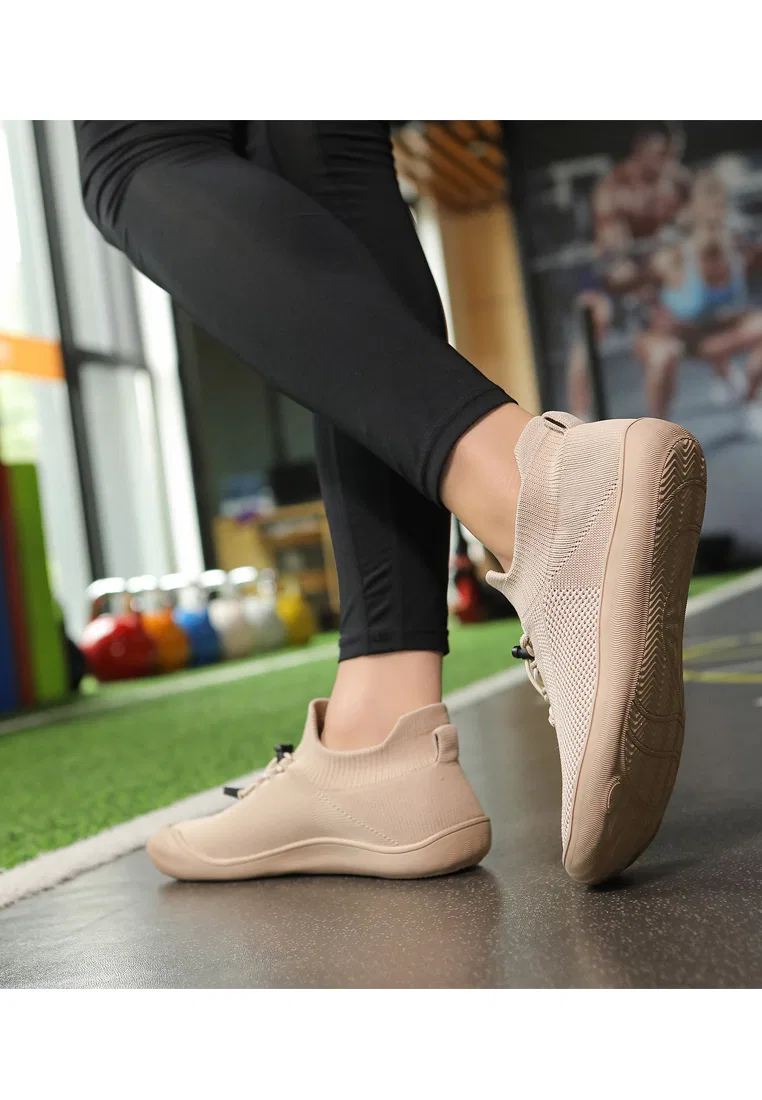 Кроссовки для ходьбы и фитнеса HYF030, унисекс Twenty Eight Shoes, бежевый — фото 3