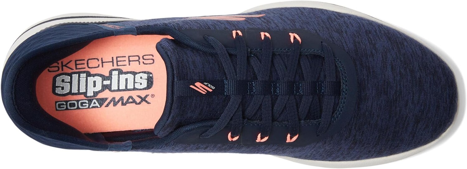 Кроссовки Go Golf Walk 5 Hands Free Slip-Ins Skechers, цвет Navy/Pink — фото 2