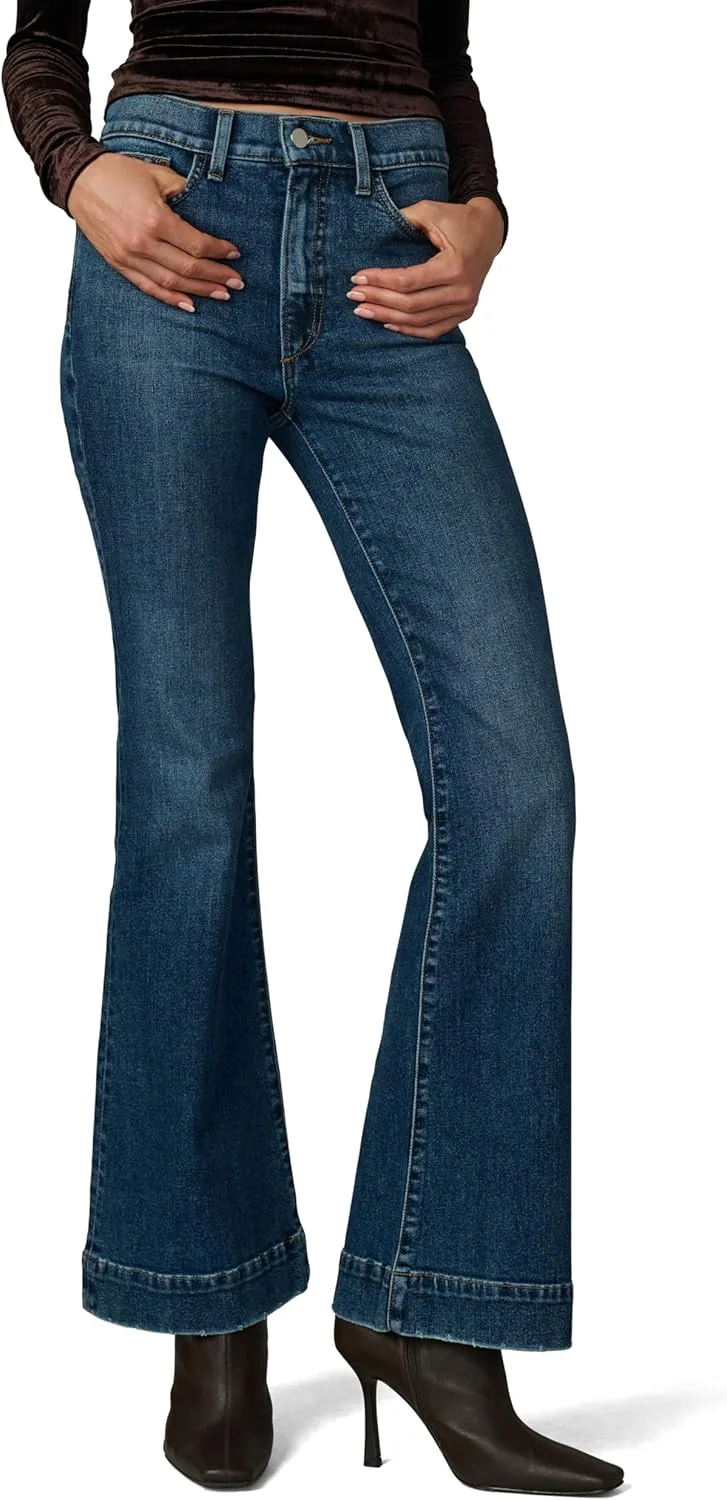 

Джинсы Joe's The Molly с высокой посадкой и расклешенным низом