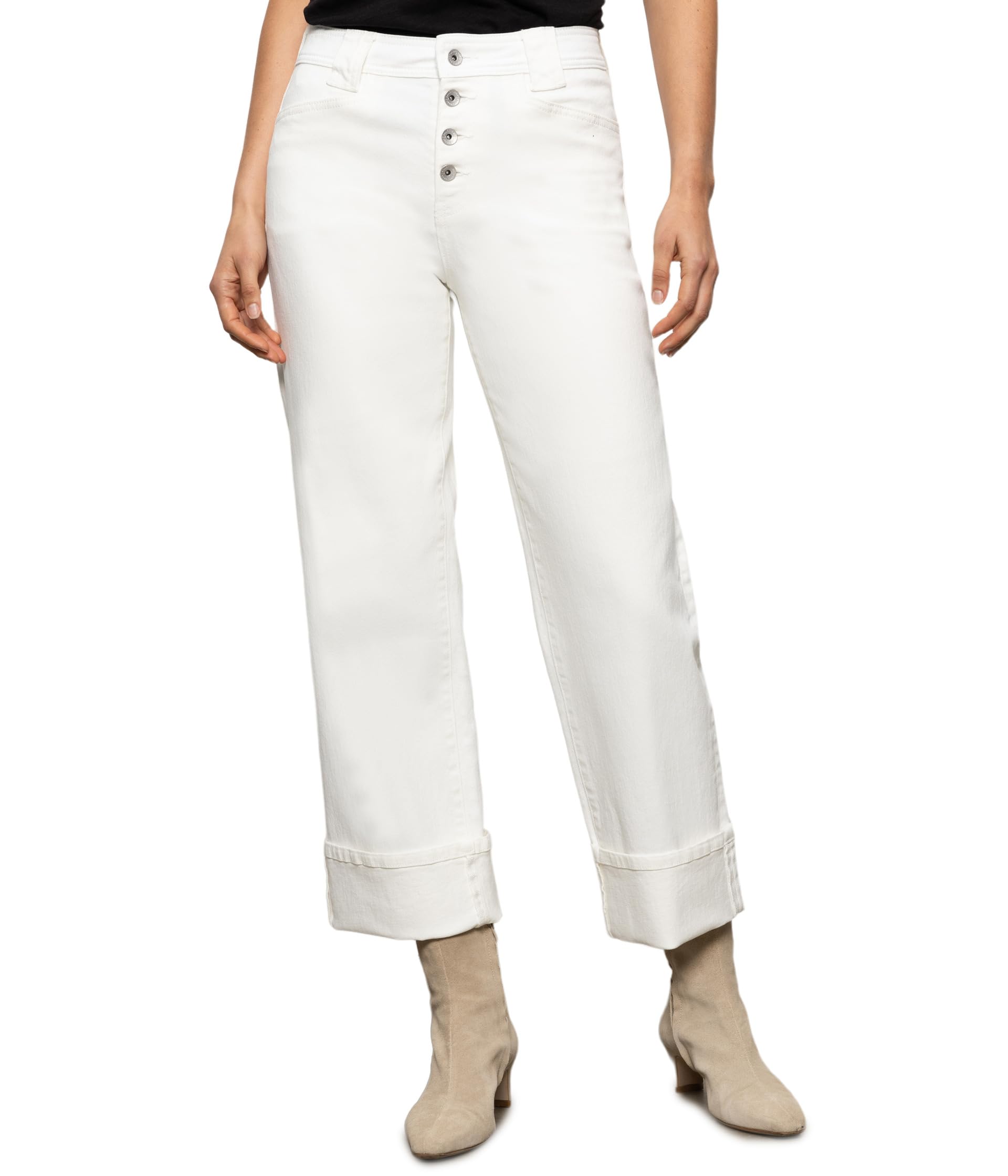 

Брюки Sanctuary Luna Cuffed Denim Pants, Bleached White