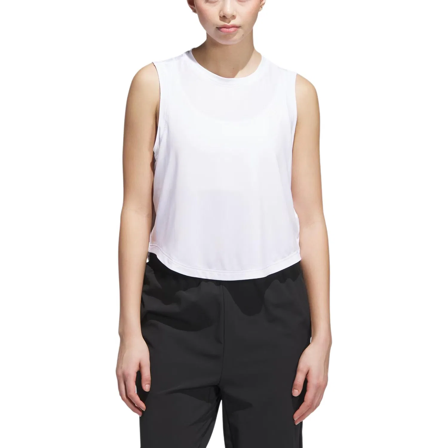 Топ для тренировок Designed For Train Workout Tank с бесплатной доставкой при участии в AdiClub Adidas, White