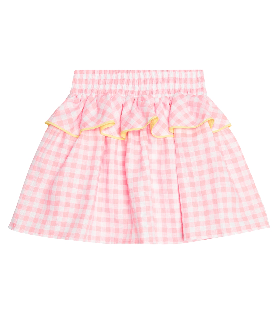 

Юбка из льна в клетку виши Paade Mode, Picnic Pink