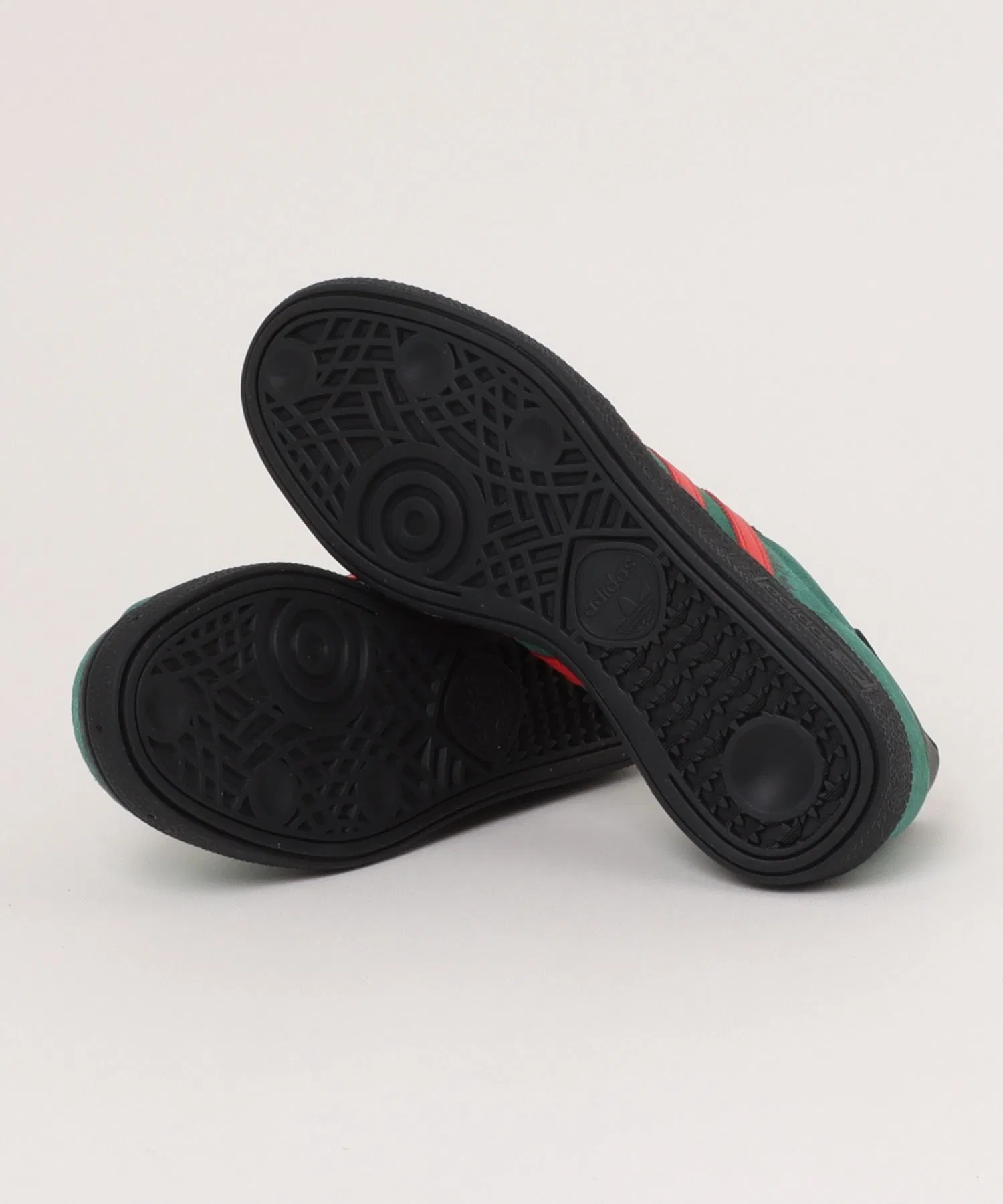 Мужские кроссовки из натуральной кожи adidas HANDBALL SPEZIAL IH9767 зелёные — фото 3