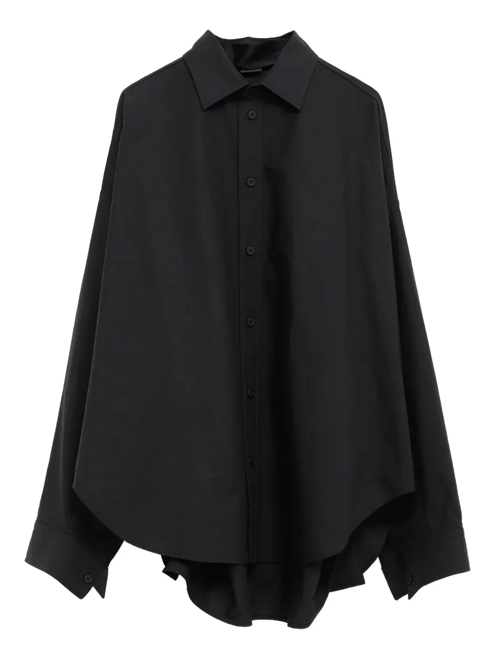 

Рубашка со шнуровкой BALENCIAGA, черный