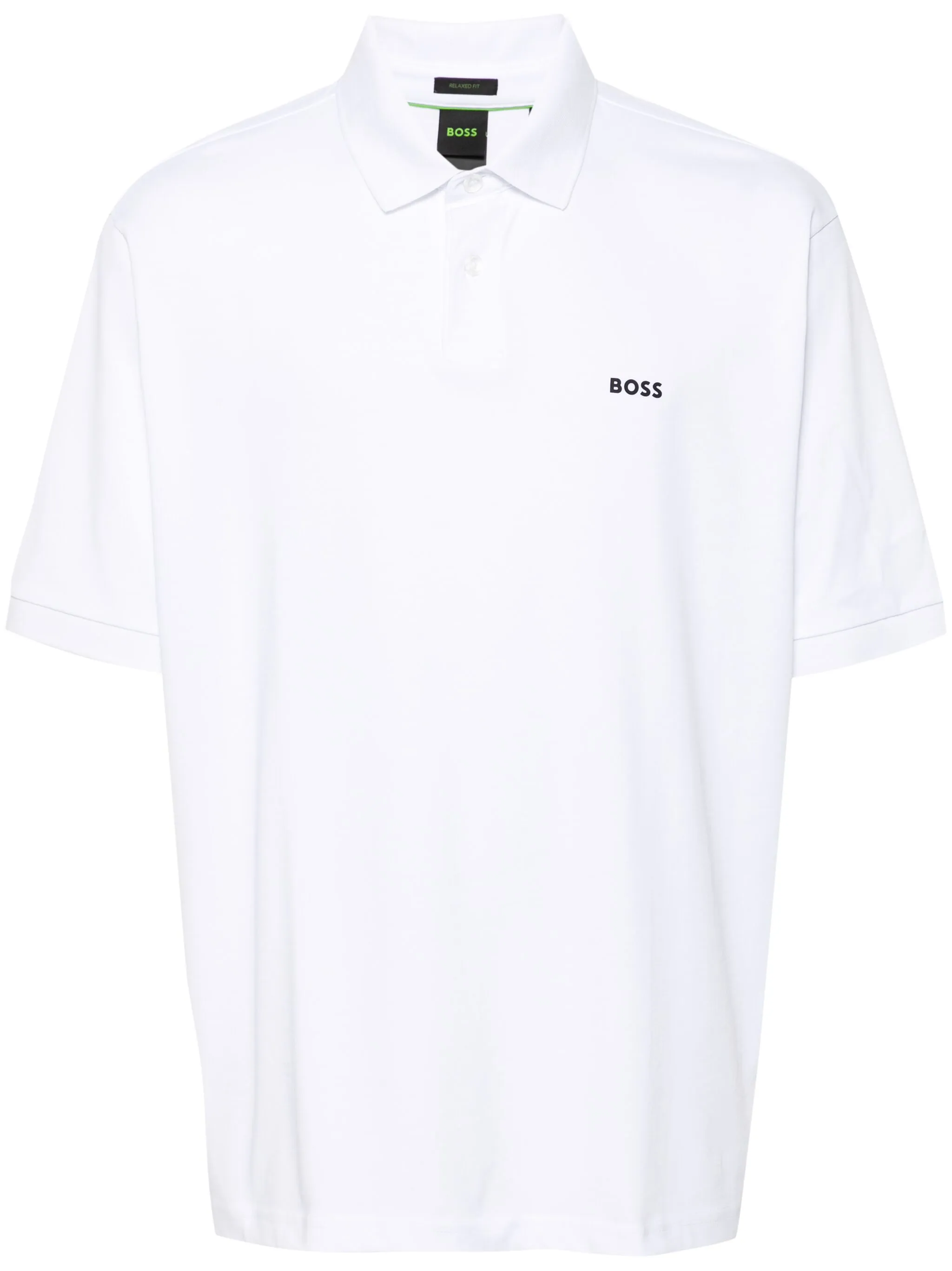 

Рубашка поло с логотипом Boss, белый